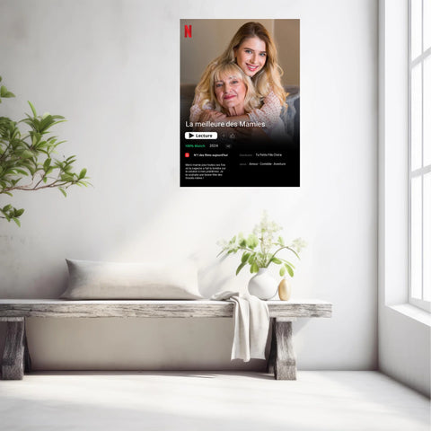 Affiche Personnalisée Poster Netflix Grand Mère