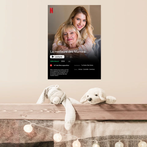 Affiche Personnalisée Poster Netflix Grand Mère
