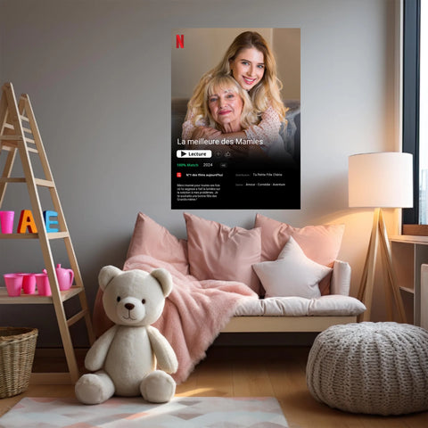 Affiche Personnalisée Poster Netflix Grand Mère