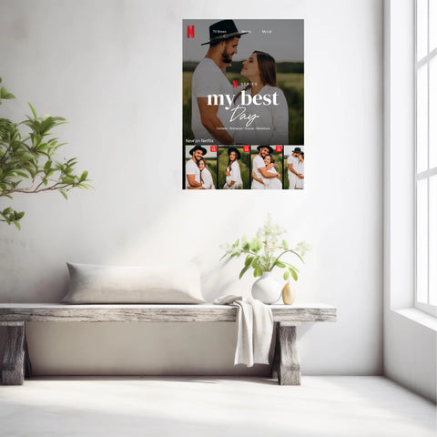 Affiche Personnalisée Netflix My Best Day