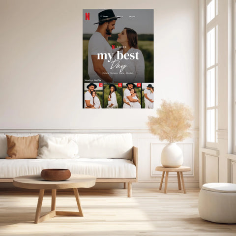 Affiche Personnalisée Netflix My Best Day