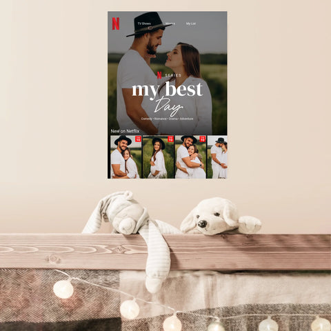 Affiche Personnalisée Netflix My Best Day