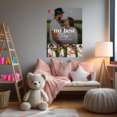 Affiche Personnalisée Netflix My Best Day