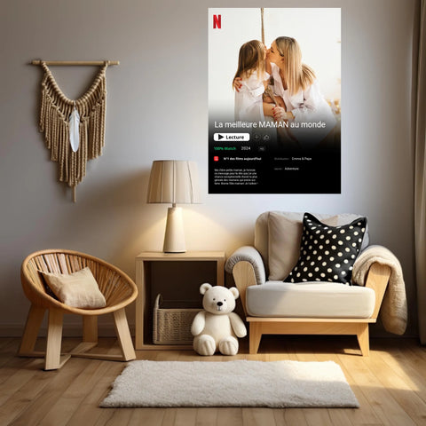 Affiche Personnalisée Poster Netflix Maman