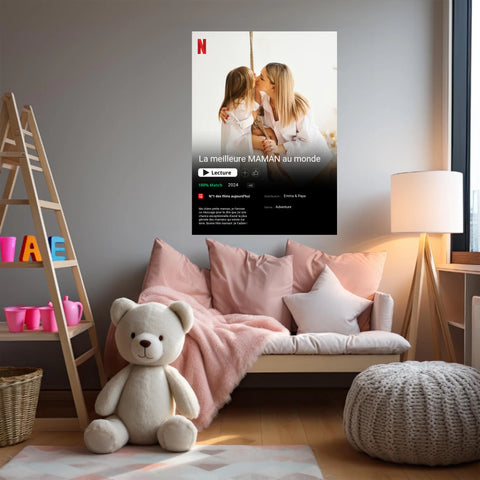Affiche Personnalisée Poster Netflix Maman