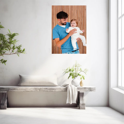 Cadre Photo Personnalisé Papa