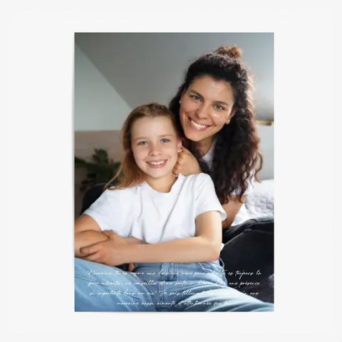 Tableau Photo Personnalisé Marraine