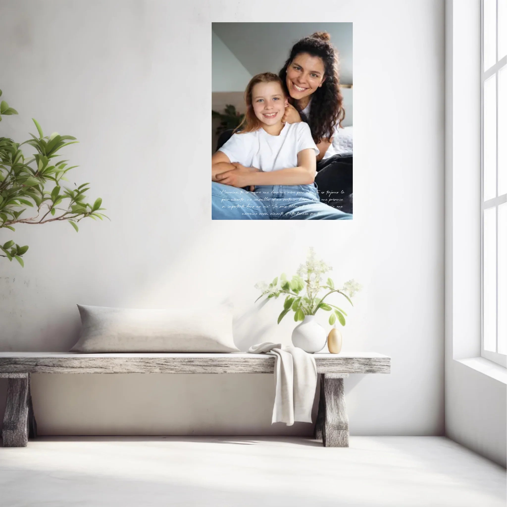 Tableau Photo Personnalisé Marraine
