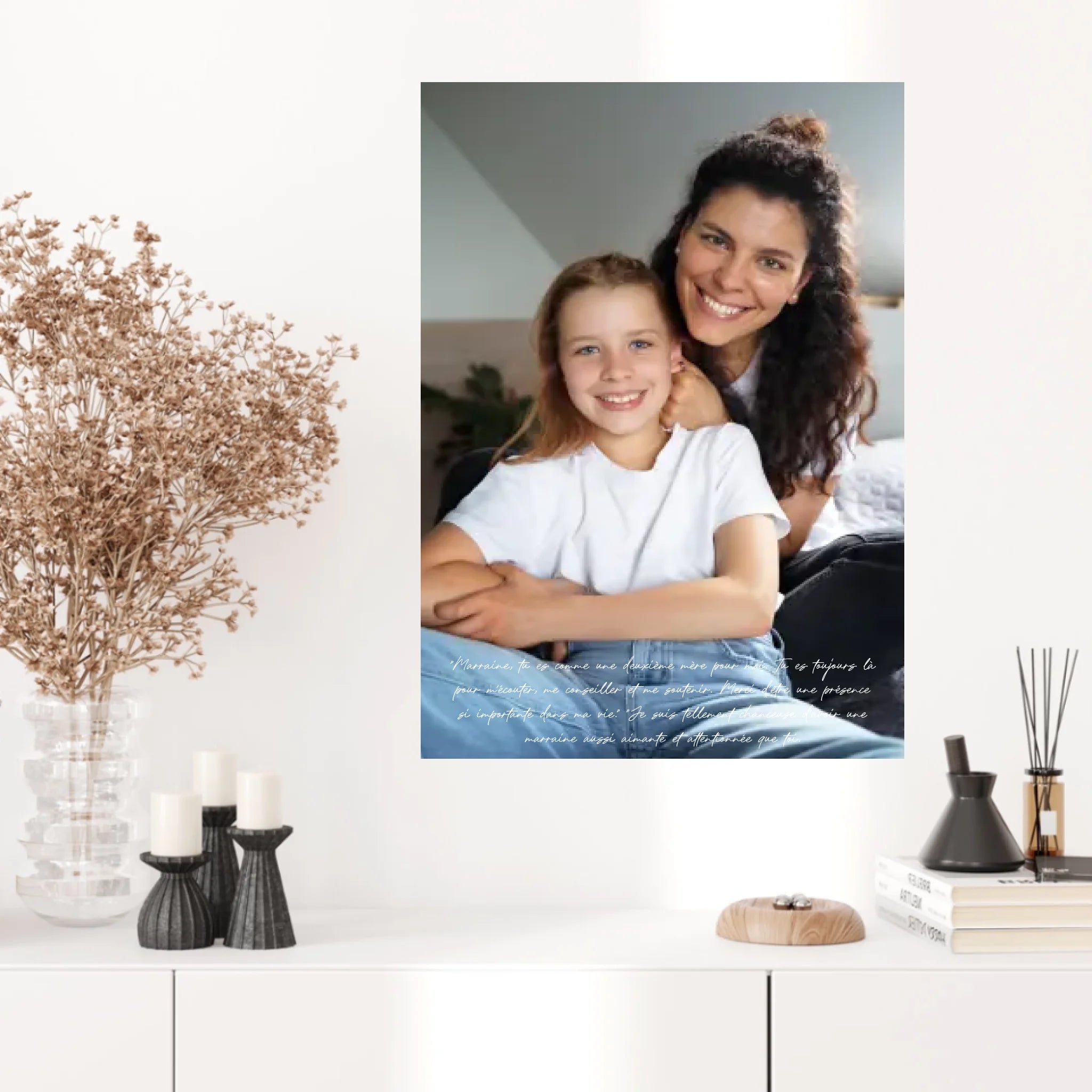 Tableau Photo Personnalisé Marraine