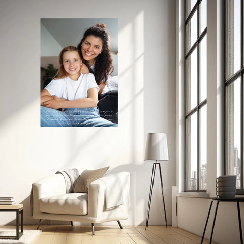 Tableau Photo Personnalisé Marraine