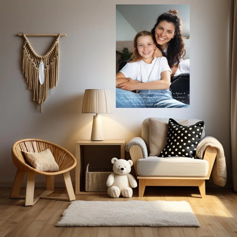 Tableau Photo Personnalisé Marraine