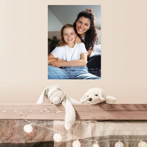 Tableau Photo Personnalisé Marraine