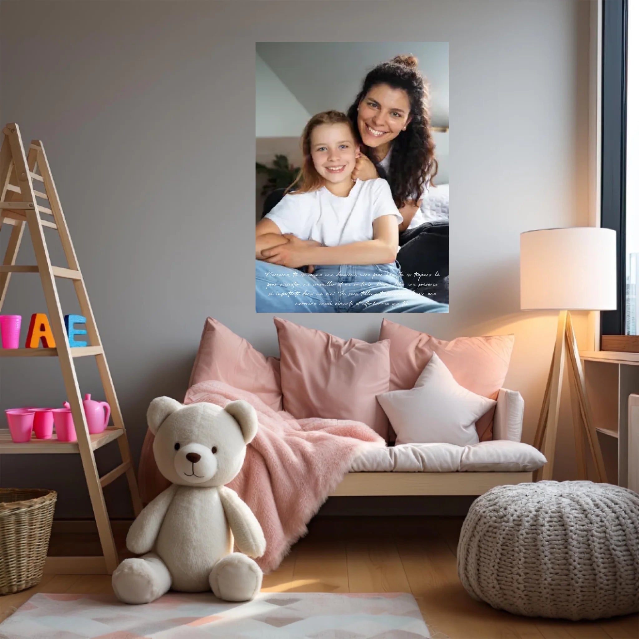 Tableau Photo Personnalisé Marraine