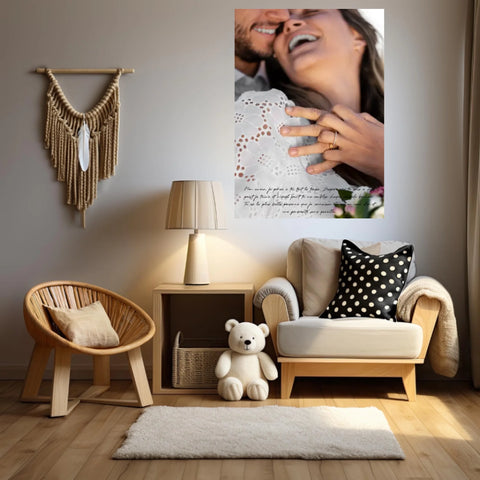 Tableau Photo Personnalisé Épouse
