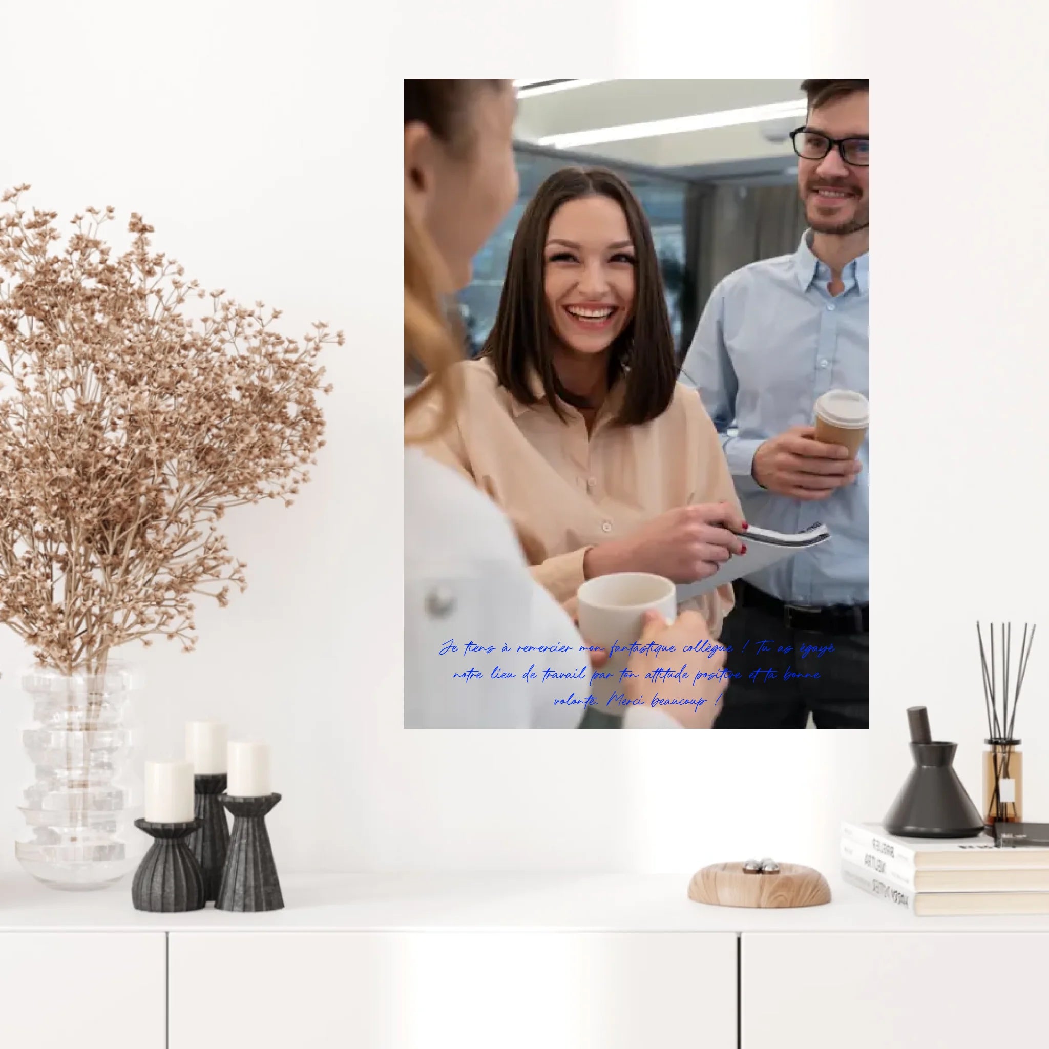 Tableau Photo Personnalisé Collègue