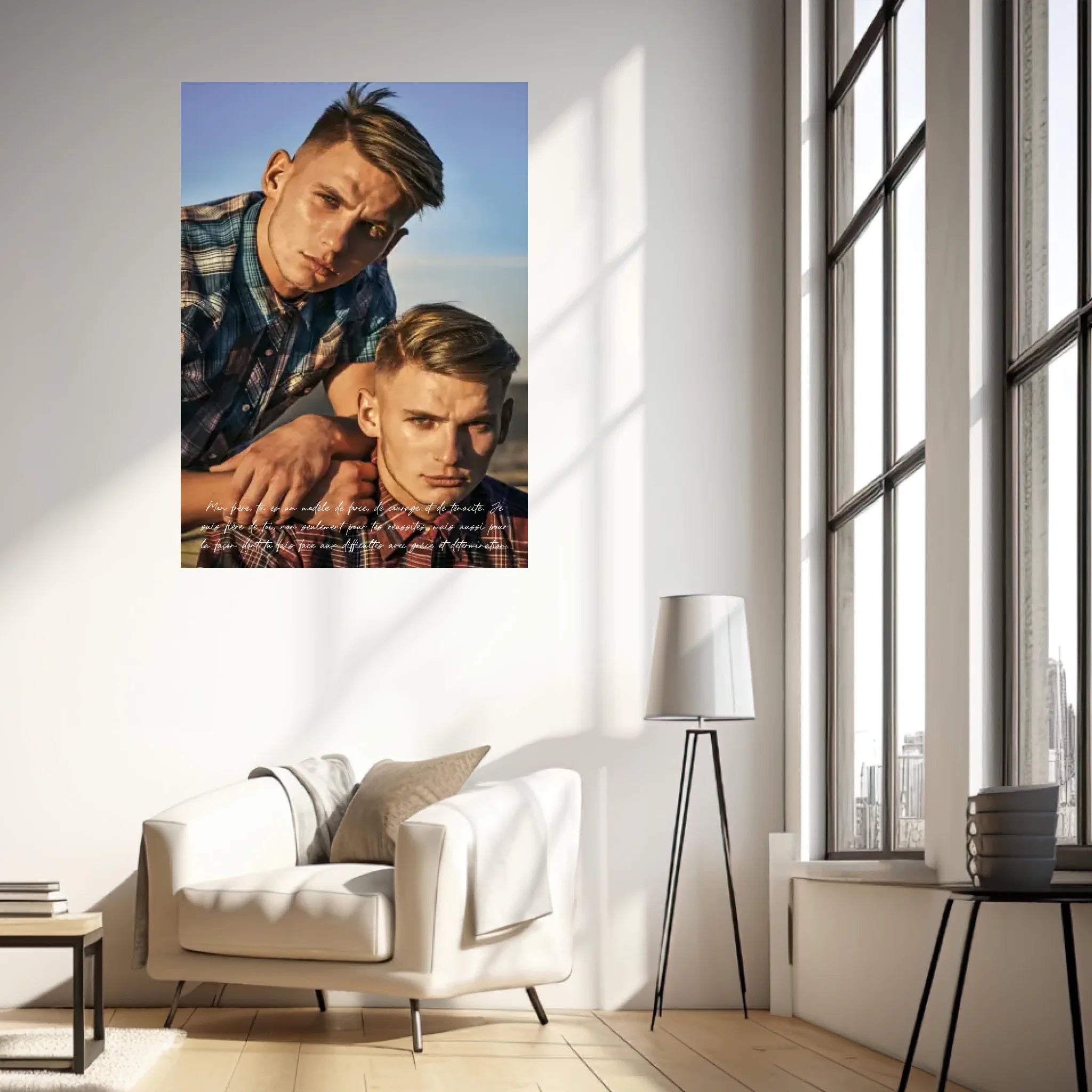 Tableau Photo Personnalisé Frère