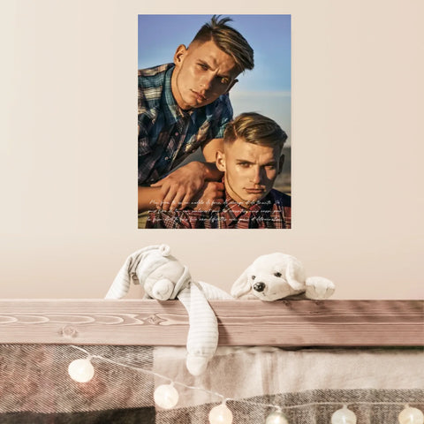 Tableau Photo Personnalisé Frère