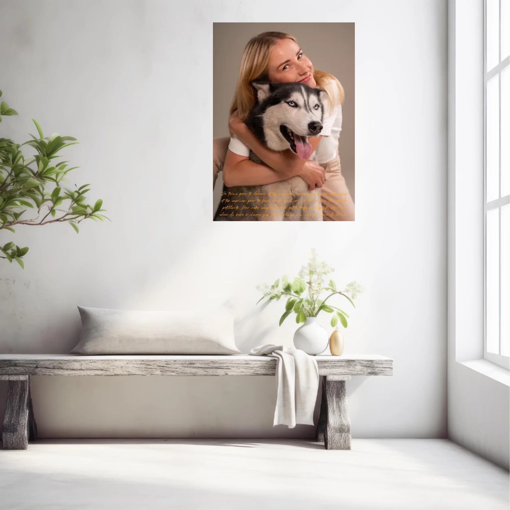 Tableau Photo Personnalisé Chien