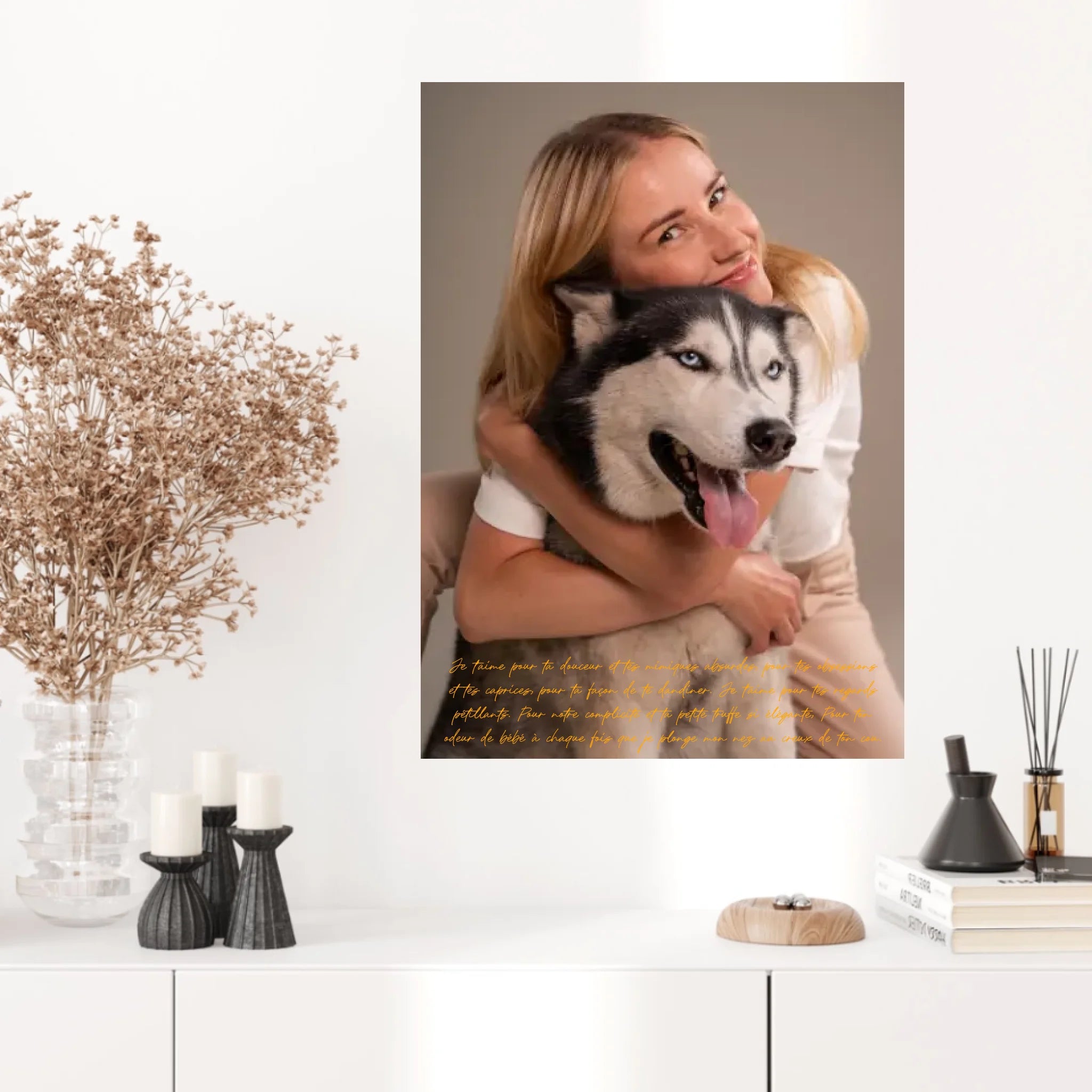 Tableau Photo Personnalisé Chien