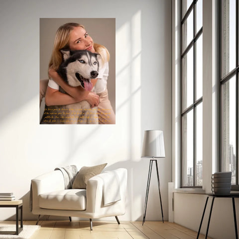 Tableau Photo Personnalisé Chien