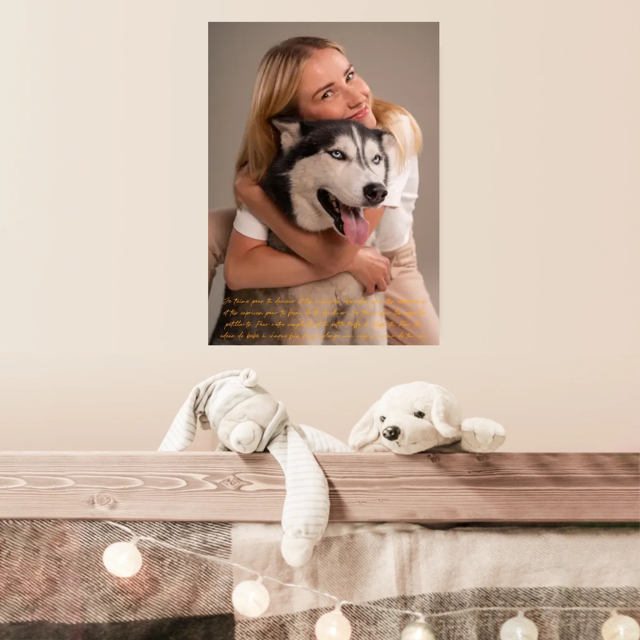 Tableau Photo Personnalisé Chien
