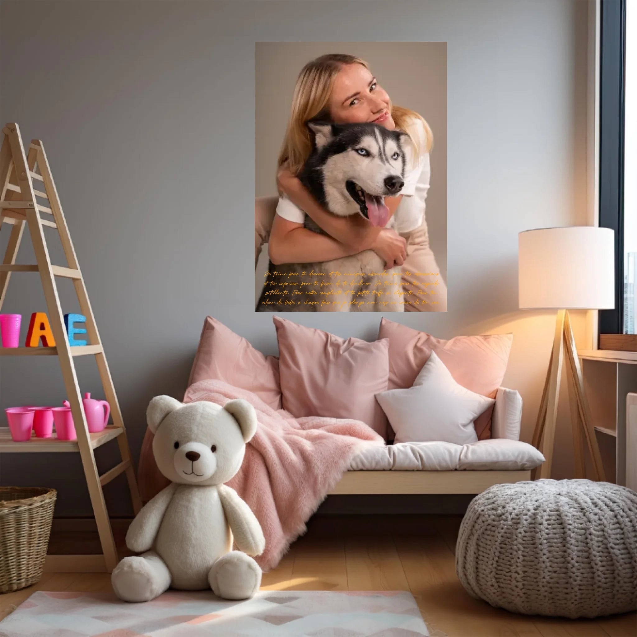 Tableau Photo Personnalisé Chien