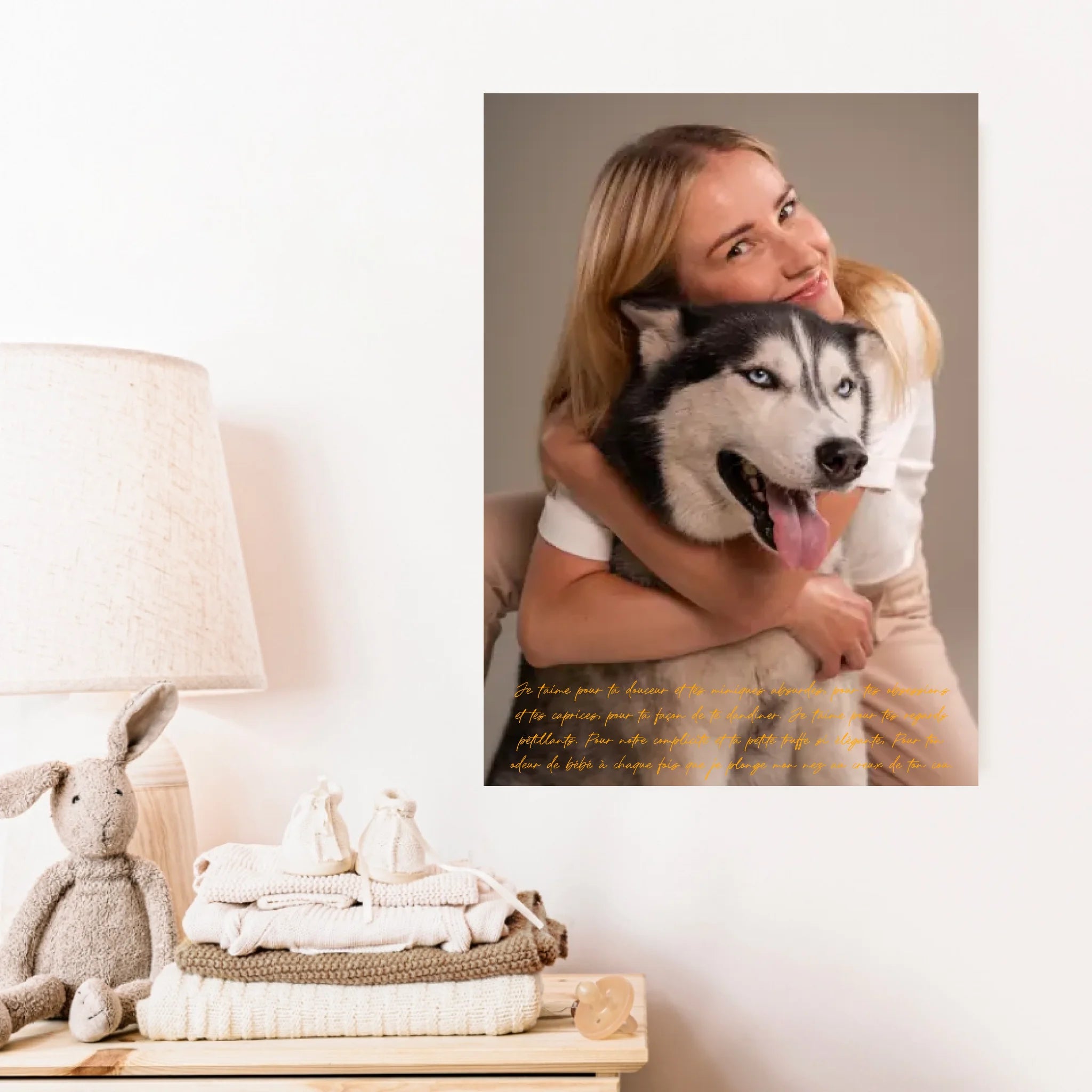 Tableau Photo Personnalisé Chien