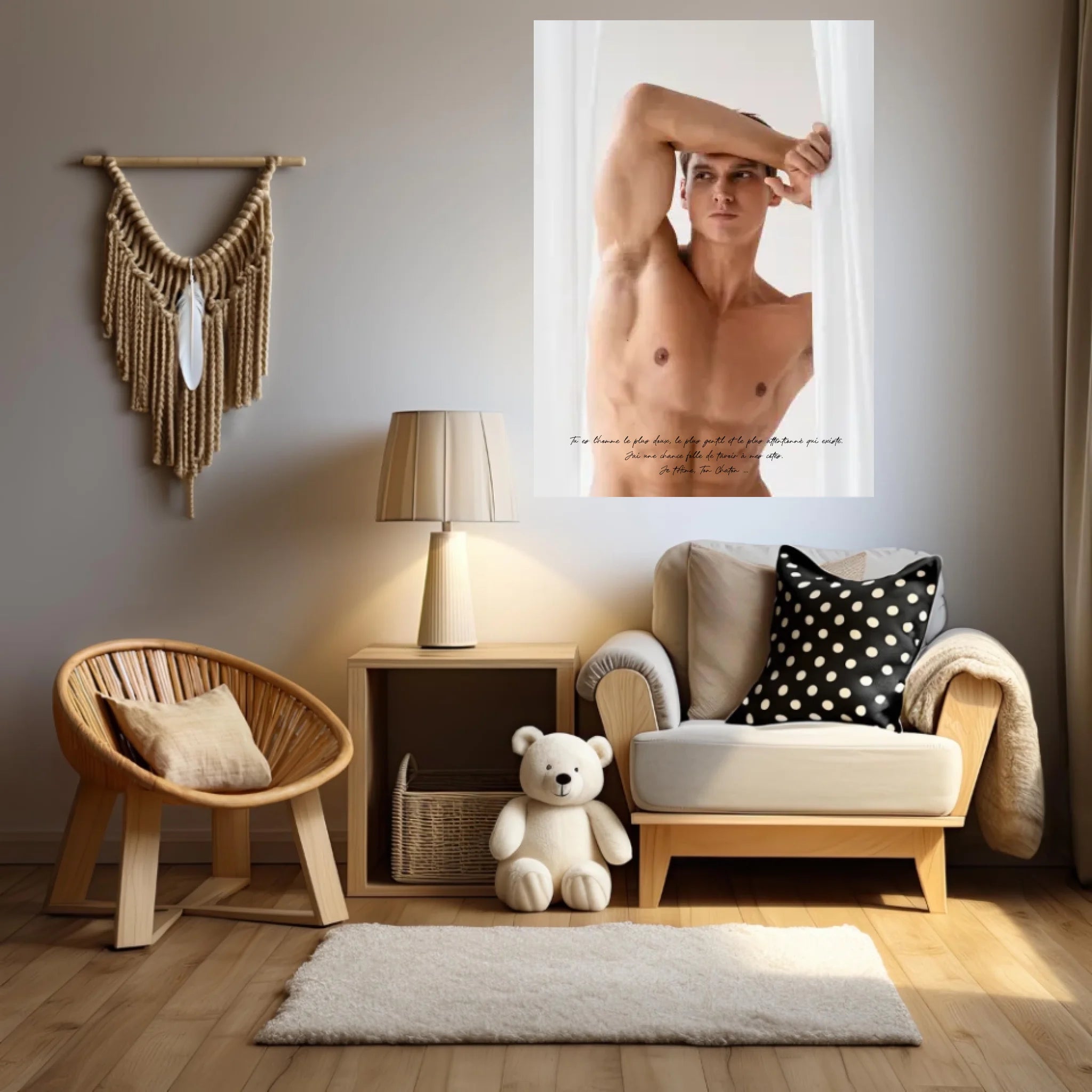 Tableau Photo Personnalisé Homme