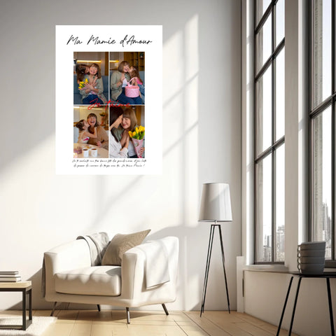 Cadre Personnalisé Photo Fête des Grands Mères