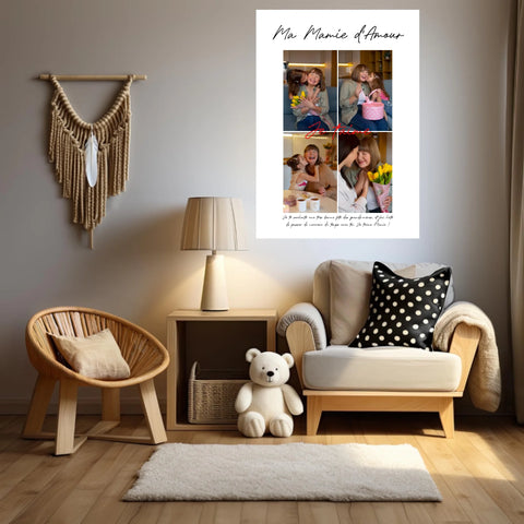 Cadre Personnalisé Photo Fête des Grands Mères