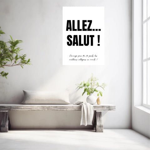 Cadre Personnalisé Pot de Départ