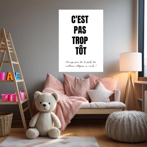 Affiche Personnalisée Pot de Départ