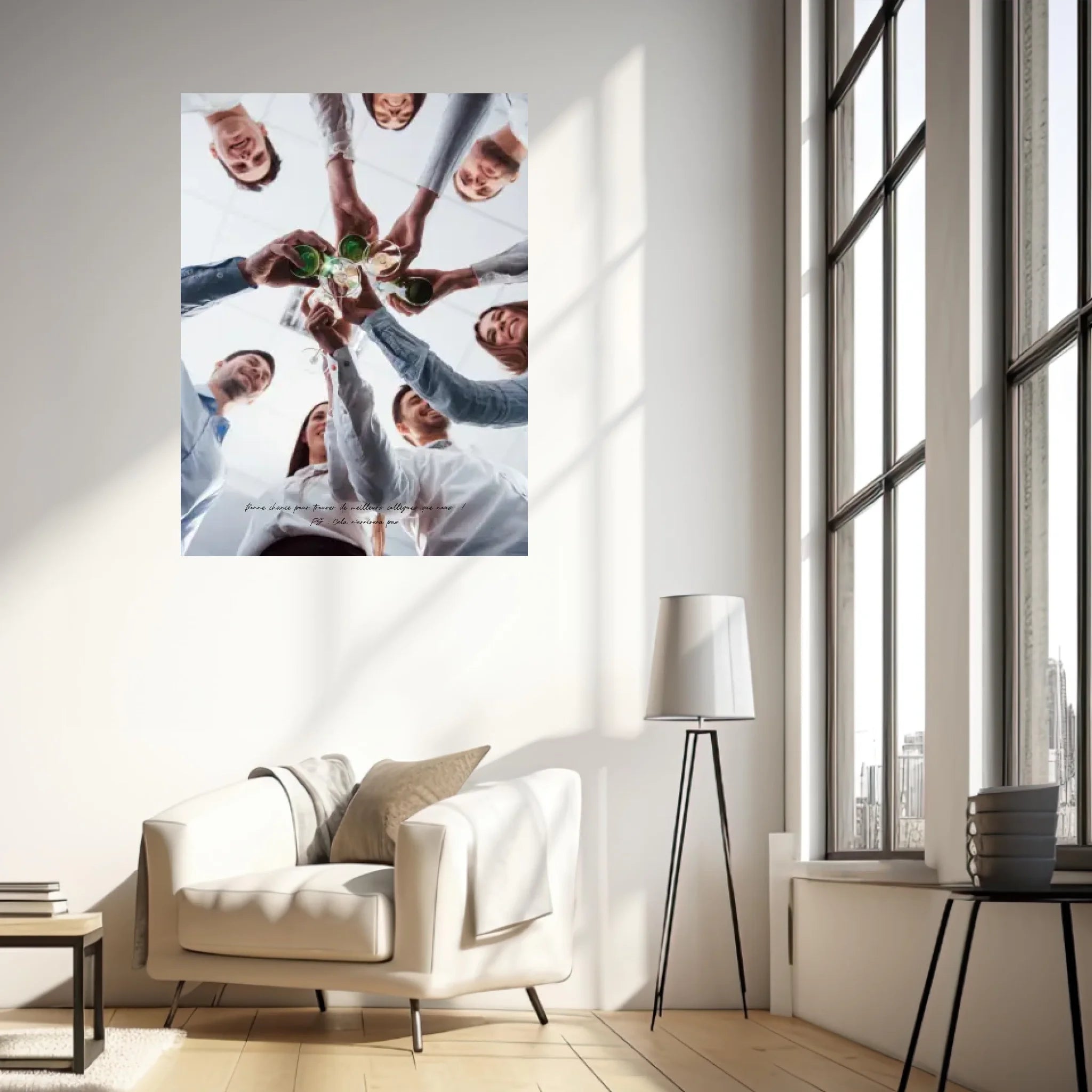 Tableau Photo Personnalisé Pot de Départ