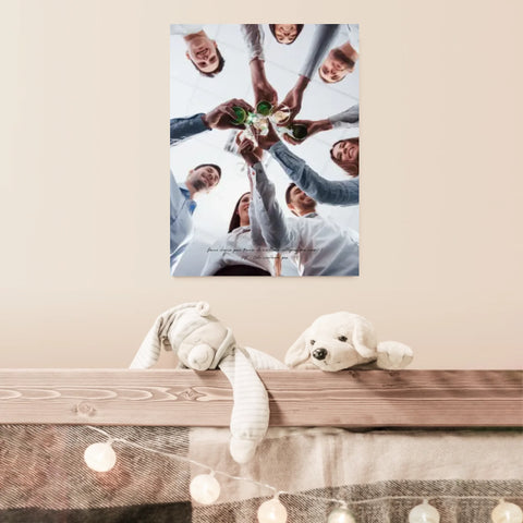 Tableau Photo Personnalisé Pot de Départ