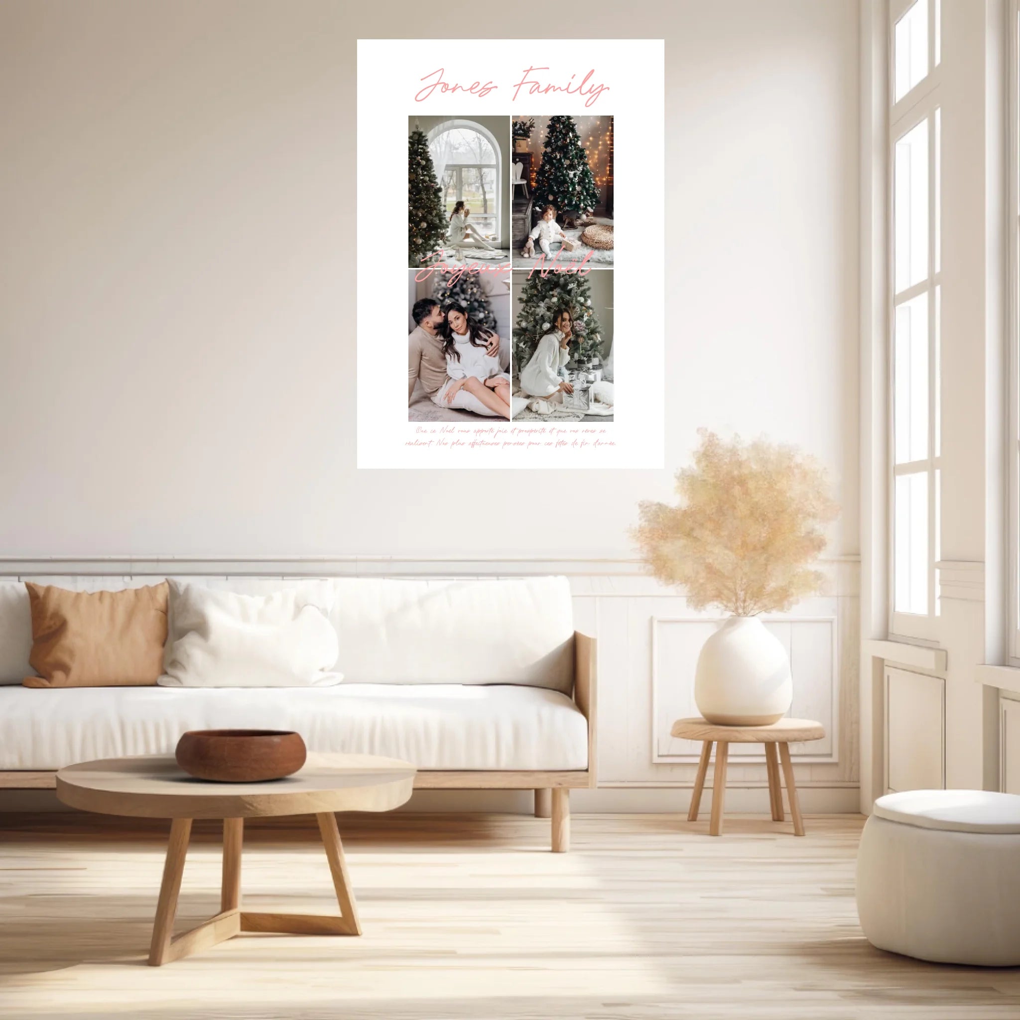 Affiche Noel Personnalisée