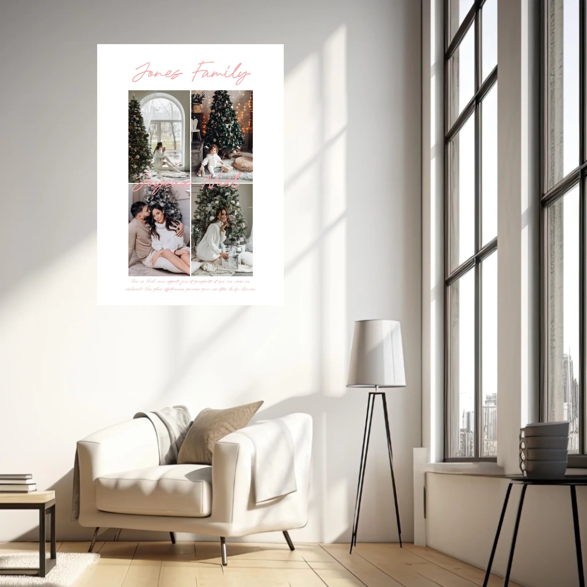 Affiche Noel Personnalisée
