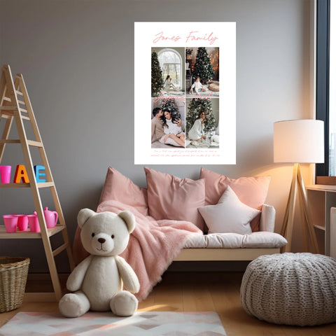 Affiche Noel Personnalisée