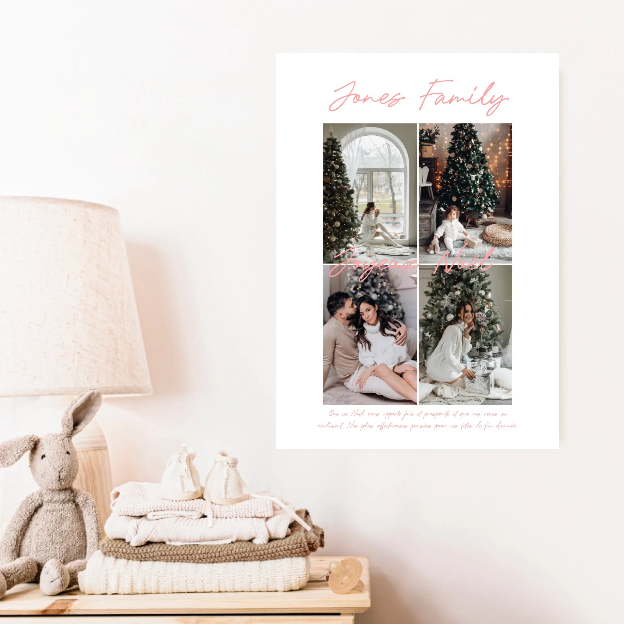 Affiche Noel Personnalisée
