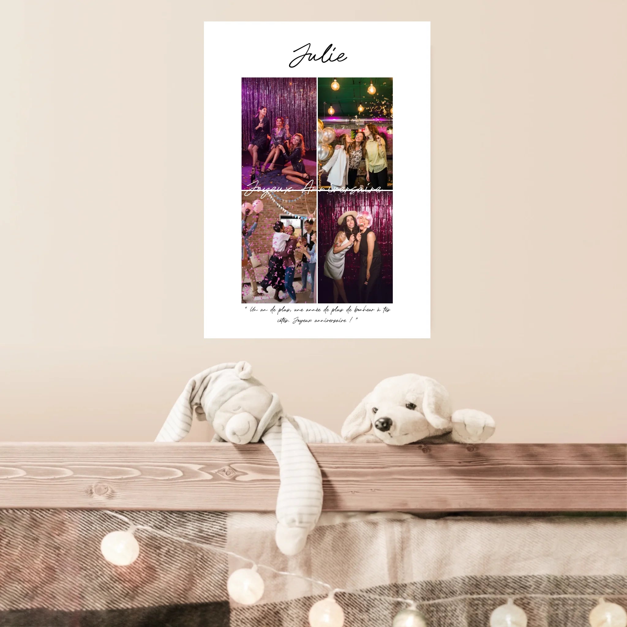 Cadre Photo Anniversaire
