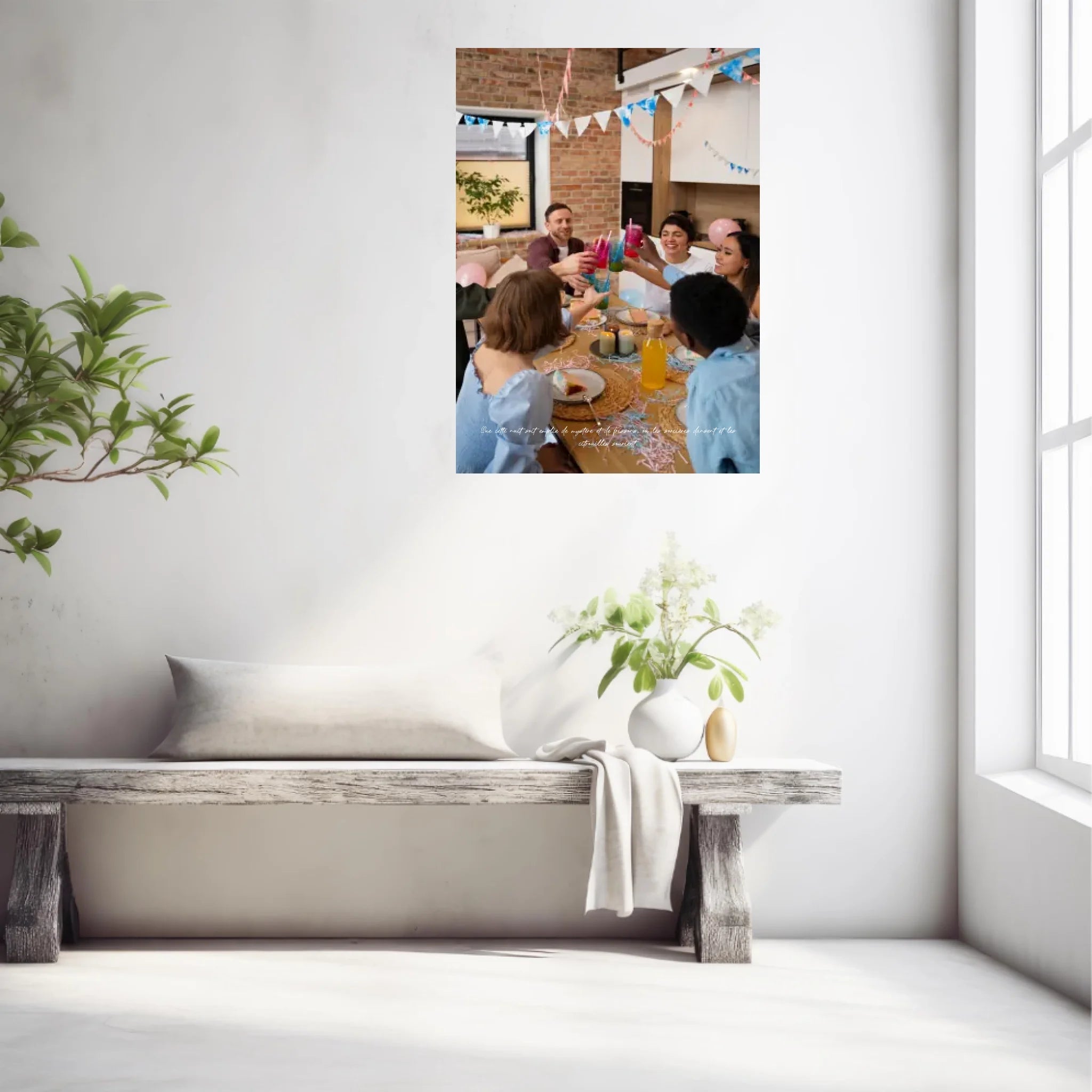 Tableau Photo Personnalisé Pendaison De Crémaillère
