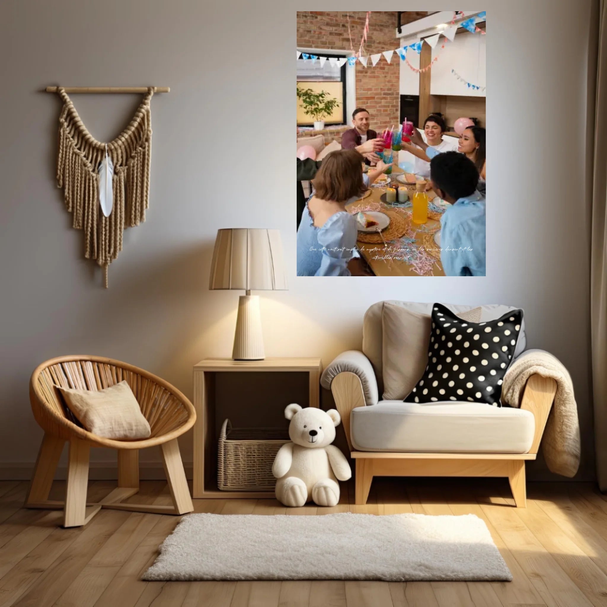 Tableau Photo Personnalisé Pendaison De Crémaillère