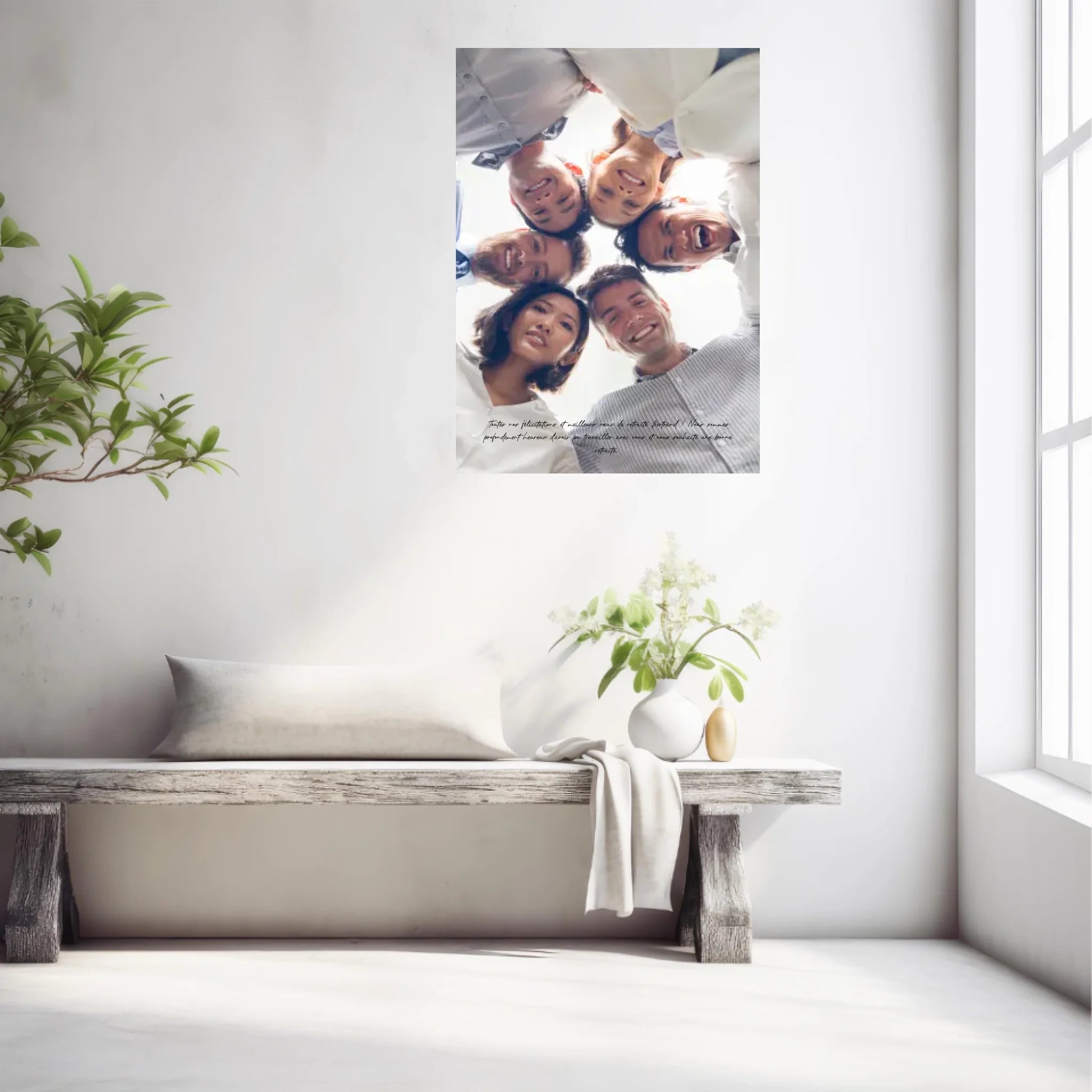 Tableau Photo Personnalisé Depart Retraite