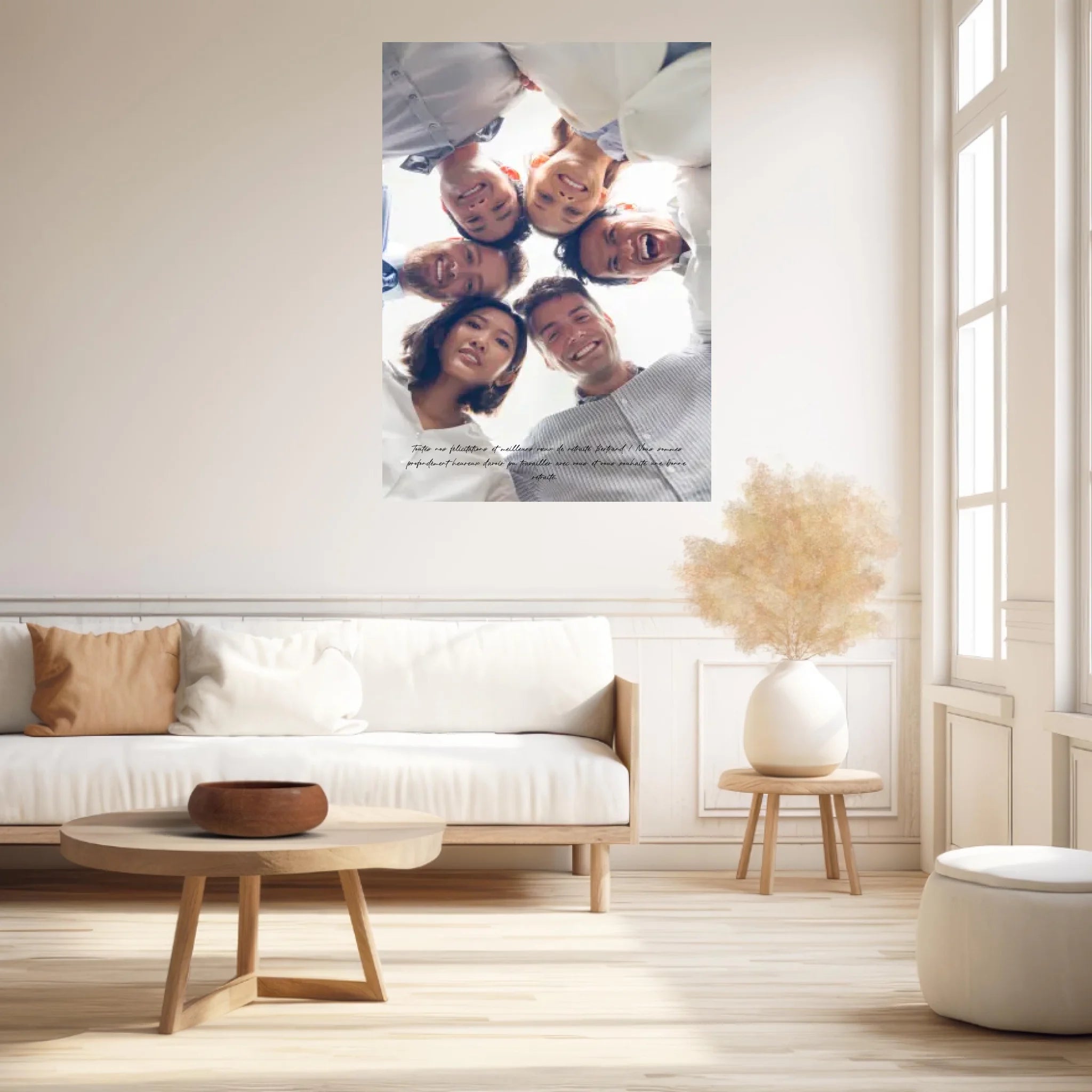 Tableau Photo Personnalisé Depart Retraite