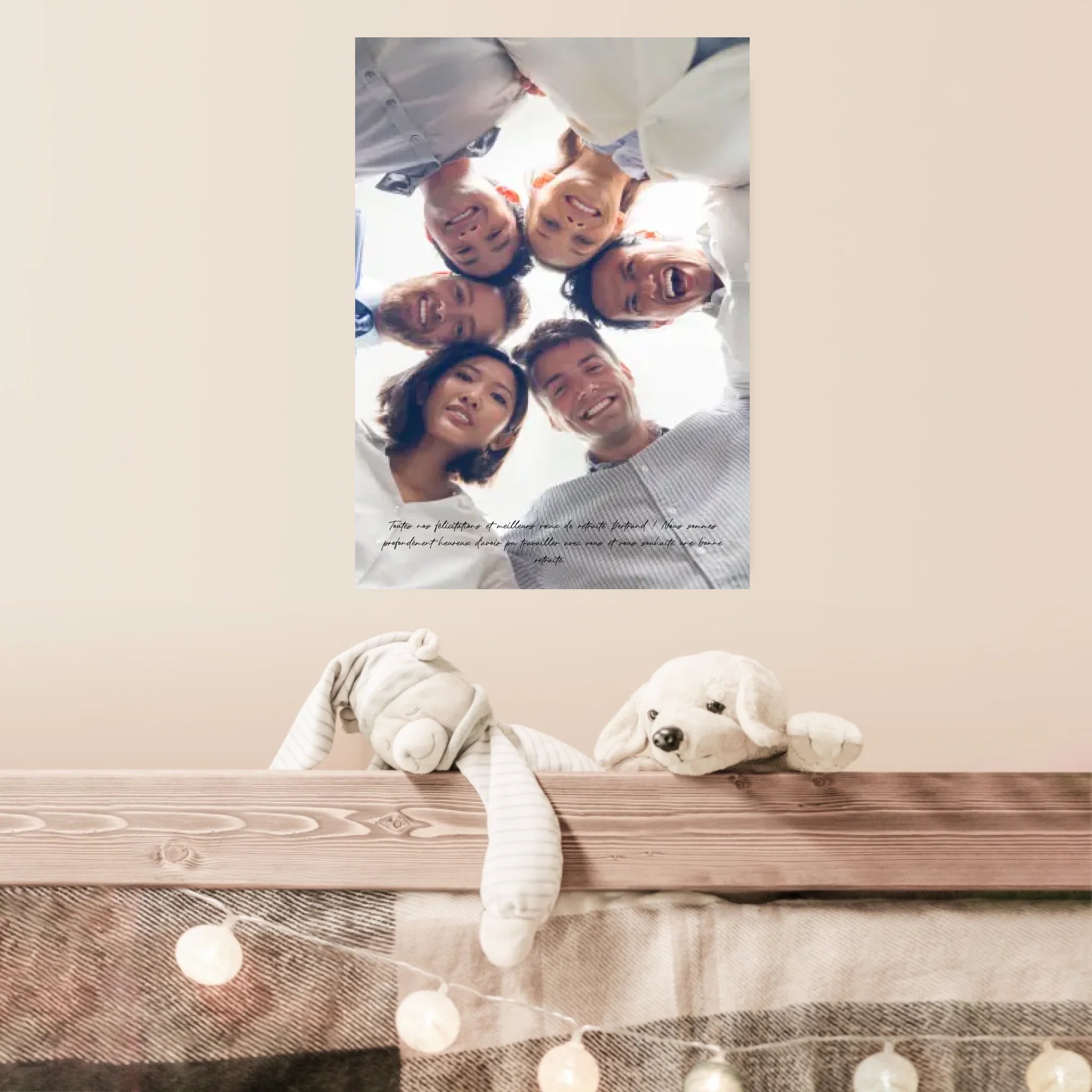 Tableau Photo Personnalisé Depart Retraite