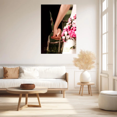 Tableau Photo Personnalisé Fiançailles