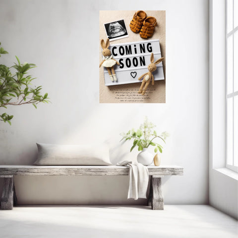 Tableau Photo Personnalisé Baby Shower