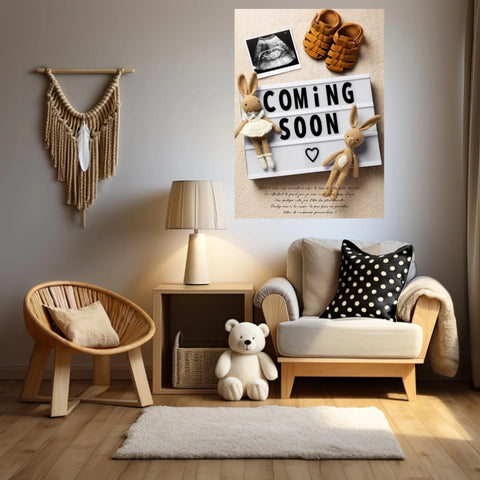 Tableau Photo Personnalisé Baby Shower