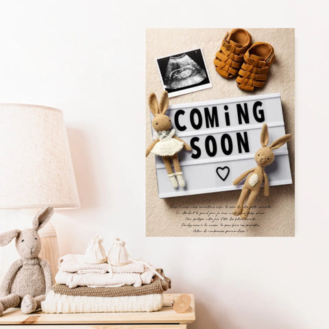 Tableau Photo Personnalisé Baby Shower