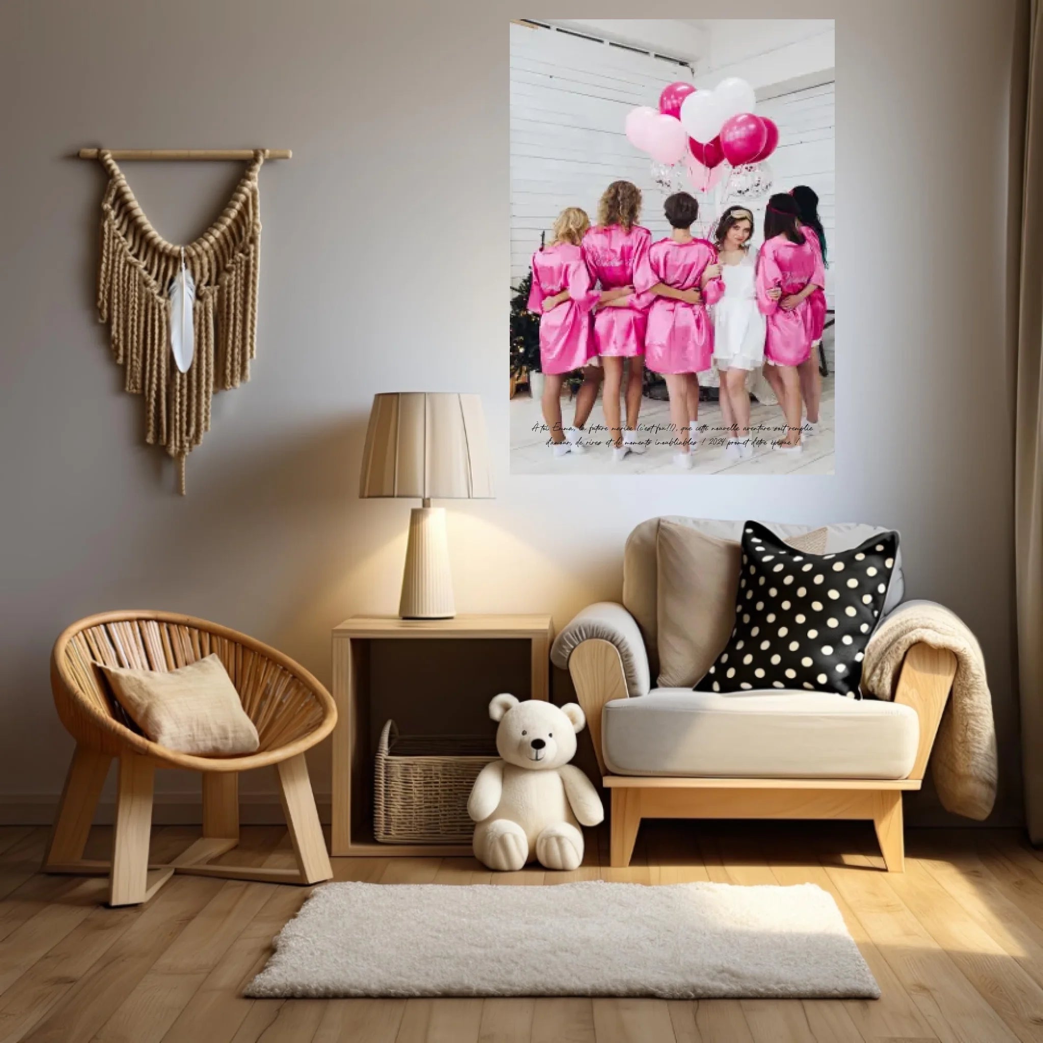 Tableau Personnalisé Photo EVJF