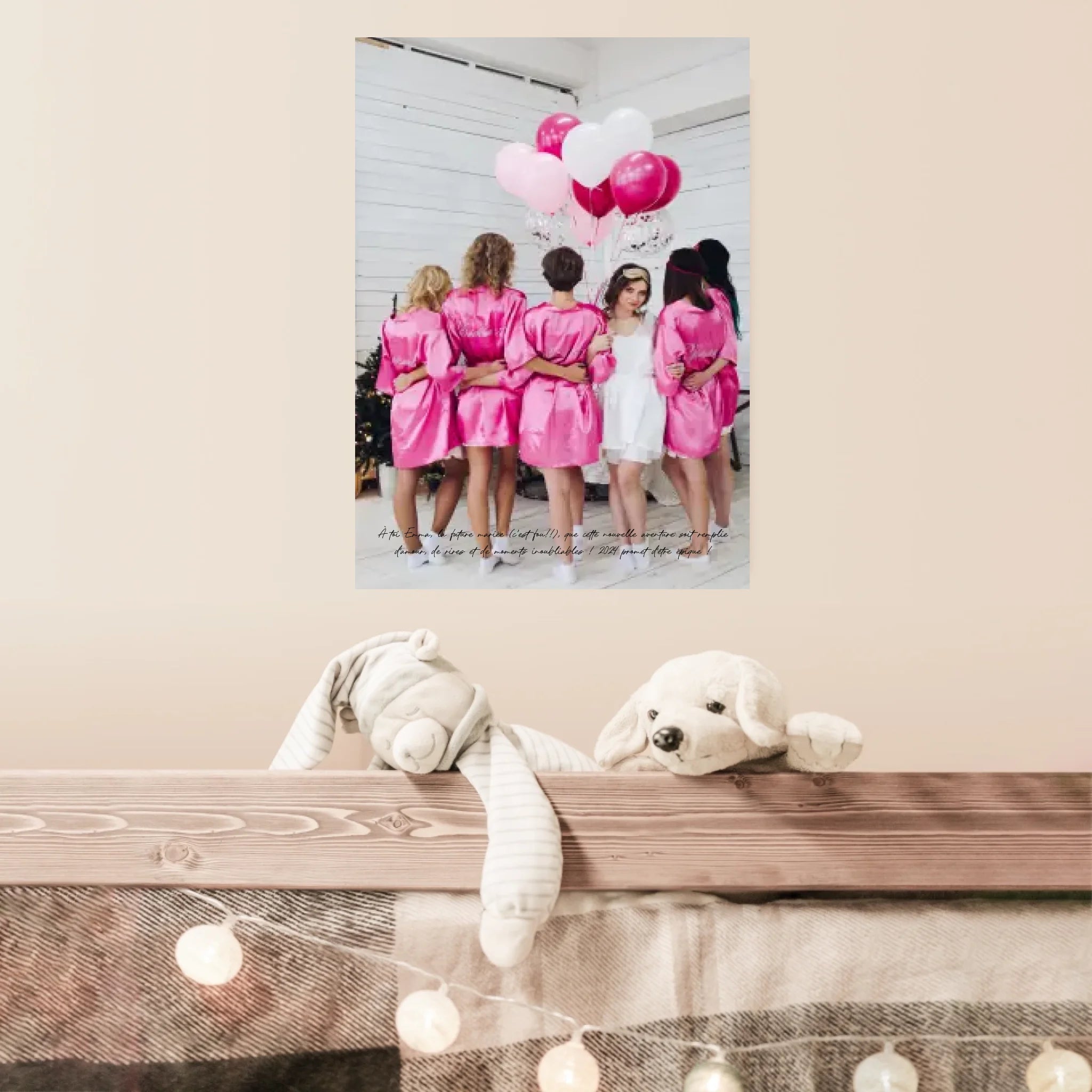 Tableau Personnalisé Photo EVJF